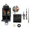 2X Quartz Pendulum Clock Movement with Black Hands,with Music Box Spea 2