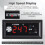 2X Fan Temperature Controller,DC 12V PWM 4-Wire Speed Controller Modul 5