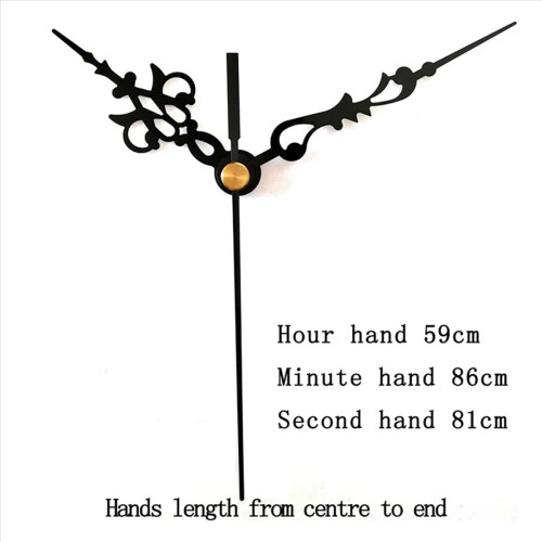 3X Quartz Pendulum Clock Movement with Black Hands,with Music Box Spea 2