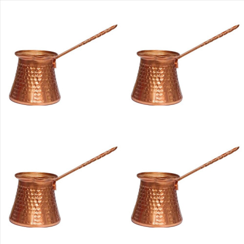 4X Coffee Turkish Pot 320Ml Copper Maker for Cezve Cafeteria 1