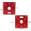 2X Router Table Insert Plate,Mini Square Woodworking Bench Flip Plate, 4