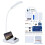 2X Soldering Practice Kit LED Desk Lamp with Adjustable Brightness, DI 3