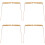 8X Copper Dowsing Rods Kit for Divination Tool - Natural Wooden Handle 2