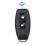 2X 2.4GHz Wireless Remote Control Bluetooth Key Fob for TTLOCK Smart D 7