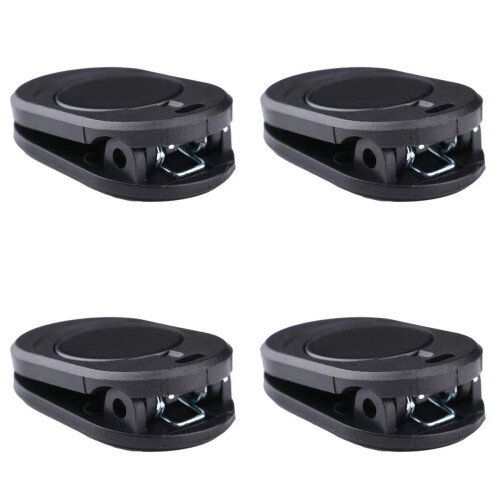 4 clip magnetiche posteriori per microfono wireless da collo, magnete per microfono 1