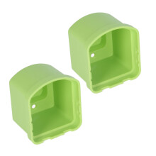 2Pcs 18V Battery Wall Mount Holder ABS Storage Bracket for Power Tools
