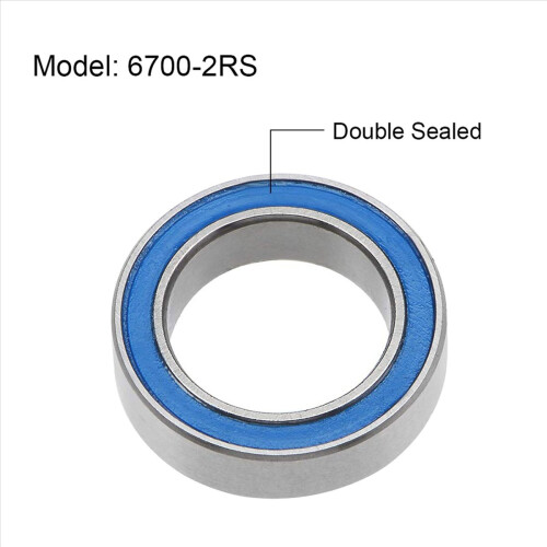 100 τεμάχια 6700- Υψηλής ποιότητας 6700 10X15X4mm μινιατούρα σφράγιση βαθιάς αυλάκωσης Ba 1