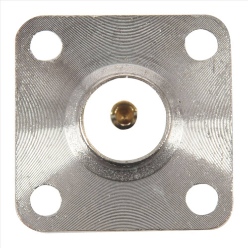 5X N Type Female Jack Coax Connector 4-Hole Panel Mount with Solder Cu 1