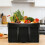 Portable Foldable Nonwoven Grocery-Black Does not include bas 2