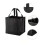 Portable Foldable Nonwoven Grocery-Black Does not include bas 7