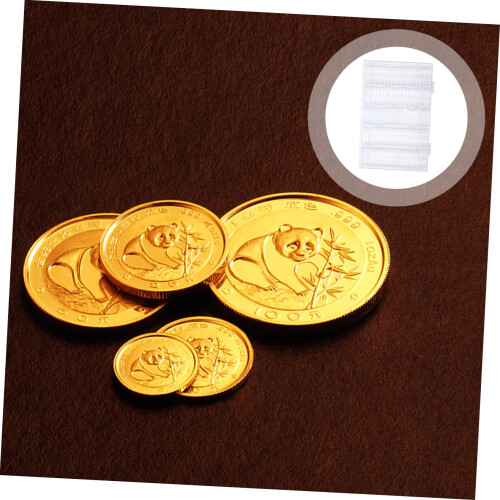 Clear PP Coin Holders Box for Coin Collection Storage Display, Durable Scratch Resistant Design 2