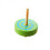 2PCS Wooden Spinning  with Pull String Handle, Durable Wood Gyroscope Toy for Kids, Random Colors 4