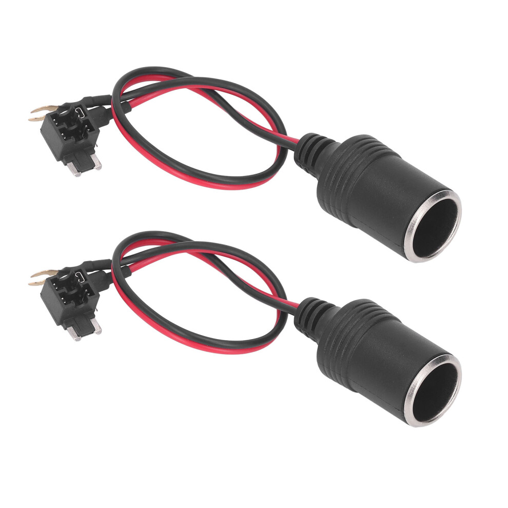Pair Dc 12-24V Car Female Socket Connector For Cigarette Lighter Adapter 8491390160924