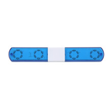 Ultrahelle RC-Polizeilight LED-Blitz 145x22x12mm Blau für 1:8/10 Auto