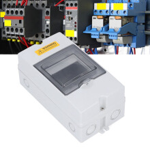 Wasserfeste 4-Wege-Verteilerbox für elektrische Geräte im Innen- und Außenbereich