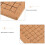 1Planche Macramé En Bois Pour 4