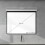Homcom Pantalla de Proyector Blanco 203 x 152 cm 3