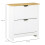Homcom Mueble Zapatero Blanco 72 x 26 x 80 cm 3