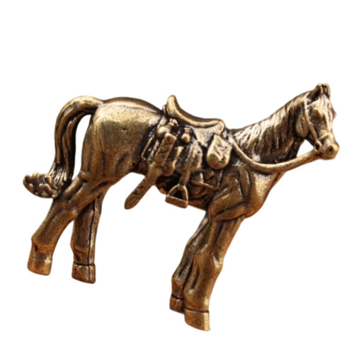 Pferdestatuen aus Metall, handgefertigte Pferdefiguren,