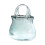 Vases à main en verre, Vases à main pour-sac d'argent vert 1