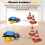Smart Car DIY Kit with Ultrasonic Obstacle Avoidance, Beginner Soldering Practice STEM Project for Students 4