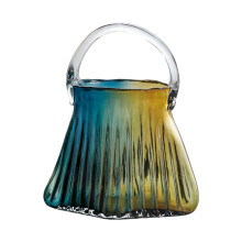 Unique Handbag Shape Decorative Vases for-Four corner gradient