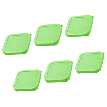 Colorful Kitchen Silicone Lids For Leftovers And Meal-Green