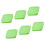 Soft Stretchable Silicone Lids Dishwasher Microwave Safe-Green 1