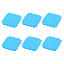 Food Grade Silicone Covers For Leftovers And Meal-light blue