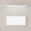 Homcom Lámparas de Techo Blanco 60 x 30 x 3.7 cm 3