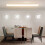 Homcom Lámparas de Techo Blanco 120 x 30 x 3.7 cm 6