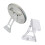 50Pcs Badges Button Adhesive Base Stand Clear Acrylic Display 2