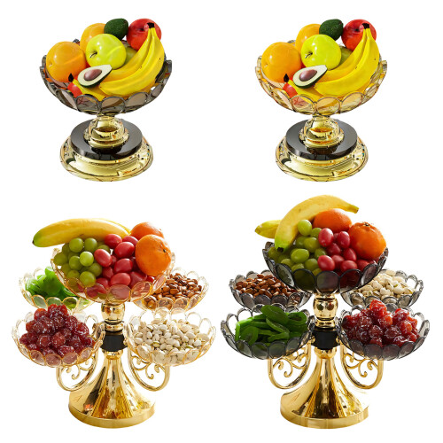 Space Saving Rotating Tray With 5 Layer For Organizing Treats-3 1