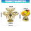 Multilayer Rotating Fruit Bowl For Home Decors Plastic Snacks-1 4