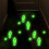 Bright Clovers Wall Sticker 2Pcs PVC Ideal For Low Light Area-B 7