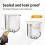Bouteille d'eau mangeoire automatique pour oiseaux, petits 6