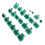 22pcs Green LED BDM Frame Probe Adapters for Chip Tuning Replacement 2