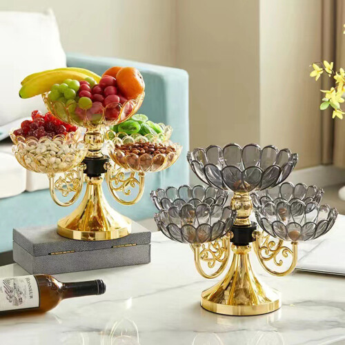 Space Saving Rotating Serving Dish 5 Layer Design For Fruits-3 2