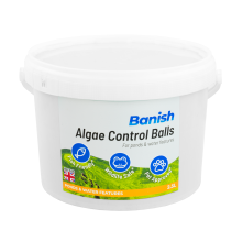 Pisces Banish Algae Control Balls 2.5L Pond Water Treatment Greenwater Duckweed Blanketweed Water Control Remover Clear Pet Fish Safe for Features