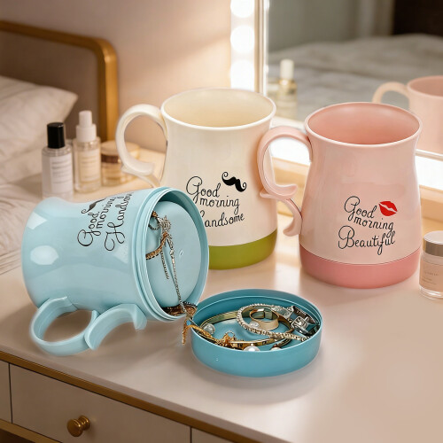 Stylish Concealed Storage Travel Accessory With Spacious-Pink 2