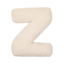 Soft Plush Letter Throw Pillow Z – Decorative Initial Cushion for Cozy Home Decor