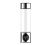 460ml Health Hydrogens Water Bottle With LED Display And-silver 1