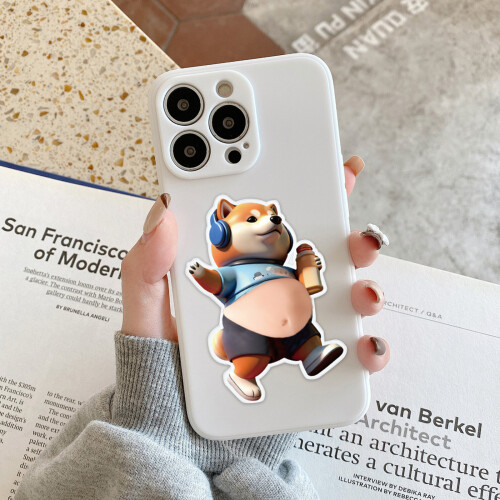 Playful 3D Animal Car Stickers Decal With Soft Press Feature-A 2