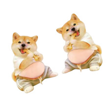 Shiba Inu Anxiety Relief Squeeze Toy Dog Belly for Fun-Style1