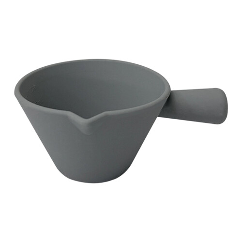 Multipurpose Silicone Cup with Measurement Marks For-Gray