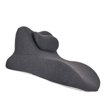 Soft Cotton Adjustable Position Support Pillow For-Dark Gray