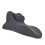 Soft Cotton Adjustable Position Support Pillow For-Dark Gray 1