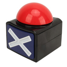 Game Show Buzzer with Bright Light and Loud Sound for Party Competition and Classroom Quiz