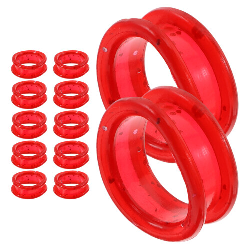 12St Softsilikon-Fingerringe Für -Pflegescheren