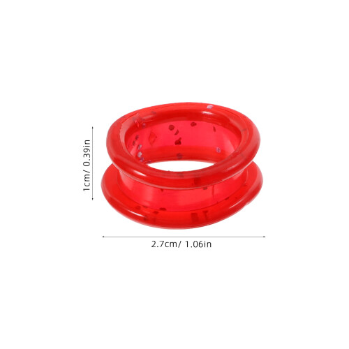 12St Softsilikon-Fingerringe Für -Pflegescheren 1